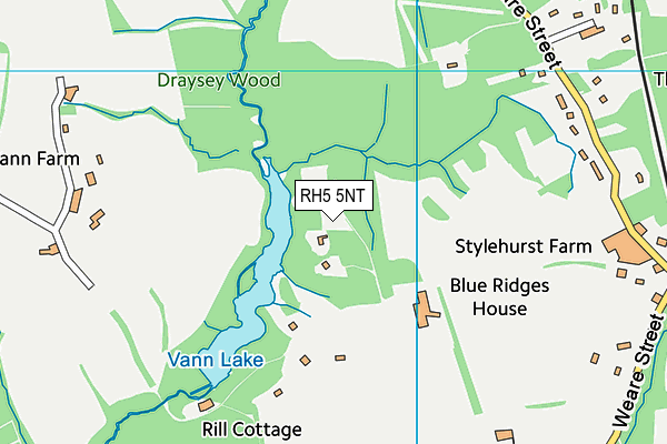 RH5 5NT map - OS VectorMap District (Ordnance Survey)