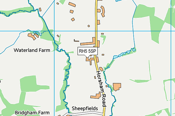 RH5 5SP map - OS VectorMap District (Ordnance Survey)