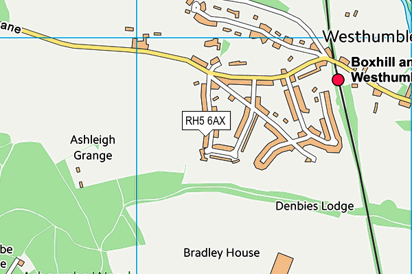 Map of A. VENN (SURREY) BUILDERS LIMITED at district scale