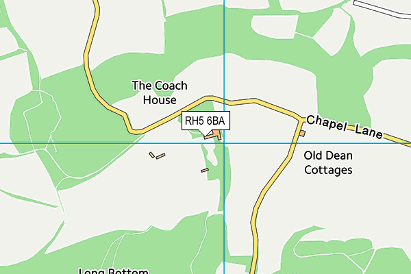 RH5 6BA map - OS VectorMap District (Ordnance Survey)