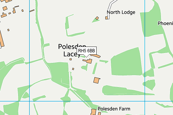 RH5 6BB map - OS VectorMap District (Ordnance Survey)