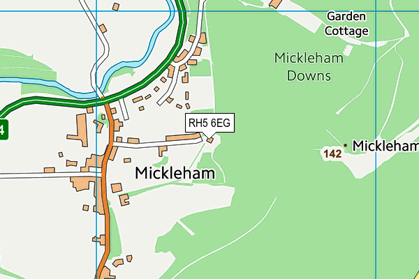 RH5 6EG map - OS VectorMap District (Ordnance Survey)