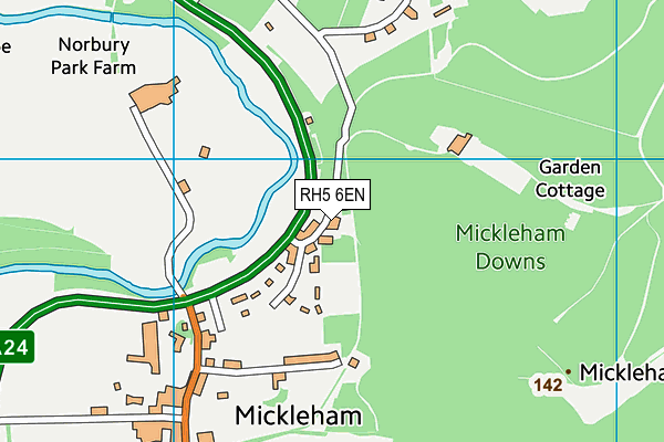 RH5 6EN map - OS VectorMap District (Ordnance Survey)