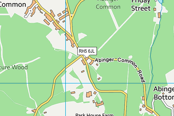 RH5 6JL map - OS VectorMap District (Ordnance Survey)