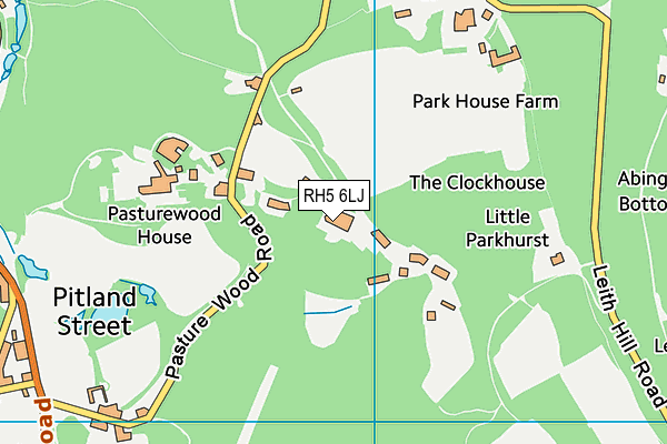 RH5 6LJ map - OS VectorMap District (Ordnance Survey)