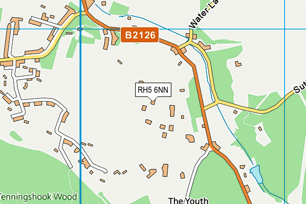 RH5 6NN map - OS VectorMap District (Ordnance Survey)