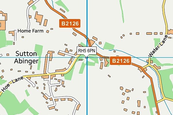 RH5 6PN map - OS VectorMap District (Ordnance Survey)