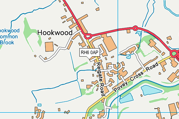 Map of WOODHAMS PROPERTY LTD at district scale
