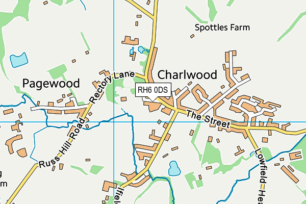 Map of CHARLWOOD CLEAN UP SERVICES LLP at district scale