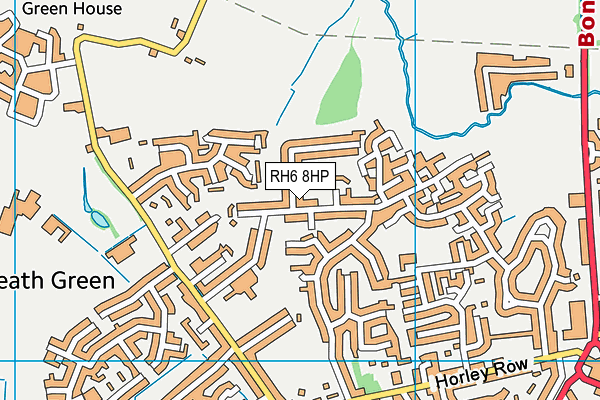 Map of M TREACHER CONTRACTING LTD at district scale