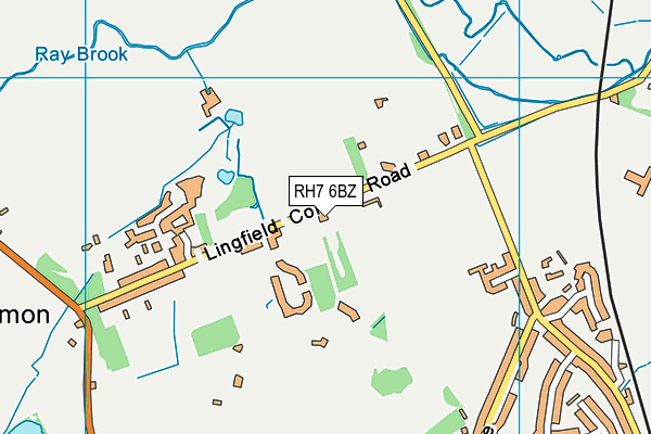 Map of THE VINTAGE YEW & COMPANY LIMITED at district scale