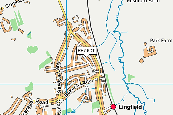 Map of A.F.M AND CO UK LIMITED at district scale