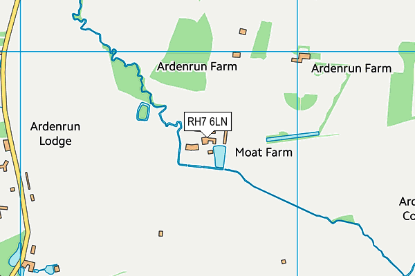 Map of ARDENRUN ESTATES LIMITED at district scale