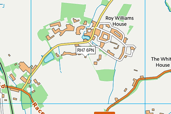 RH7 6PN map - OS VectorMap District (Ordnance Survey)