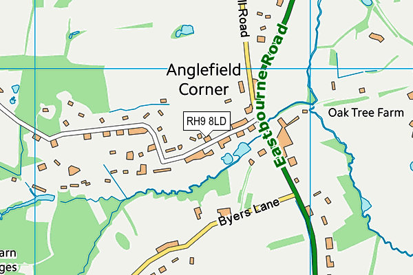 Map of HARRISS HOWARD HOMES LTD at district scale