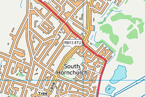 Map of RADIANTLIFE HOUSING & SUPPORT LTD at district scale