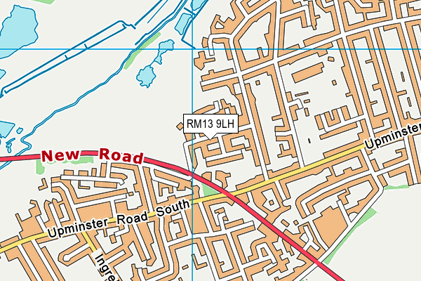 Map of ANDERSON SCAFFOLDING LTD at district scale