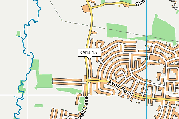 Map of KRSB CONSULTING LTD at district scale