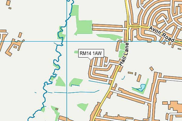 Map of THE HAPPY HEDGEHOG FAMILY LTD at district scale