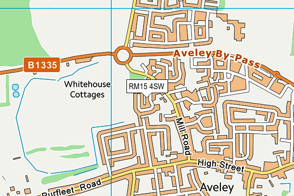 Map of WOODY SERVICES LTD at district scale