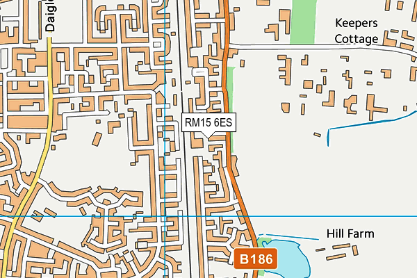 Map of DOTLAND SERVICES LIMITED at district scale