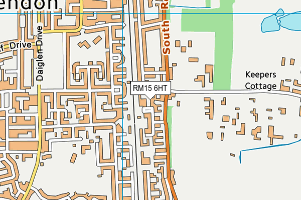 Map of ADRIAN PLUMBING & HEATING LIMITED at district scale