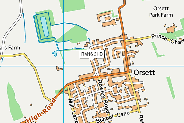 Map of HEARING ESSEX LTD at district scale