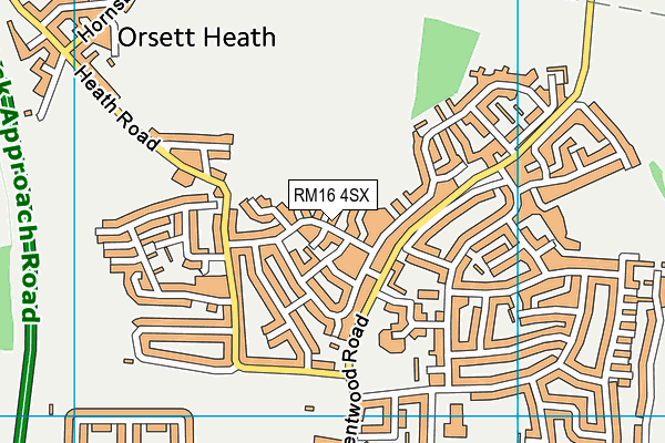Map of DVEST PROPERTY LTD at district scale