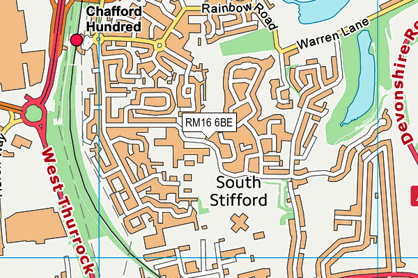 Map of S&A(UK) LTD at district scale