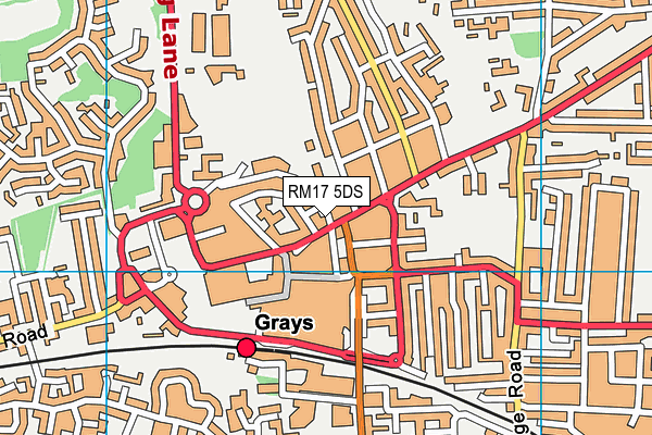 Map of DROPLAY LTD at district scale