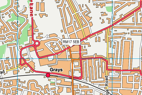 Map of CRONDALL PLACE (PROPERTY SERVICES) LTD at district scale