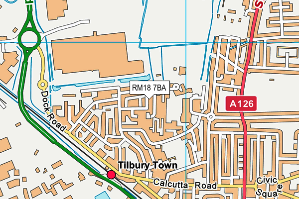 Map of ALPHA TRINITY CARE AGENCY LIMITED at district scale