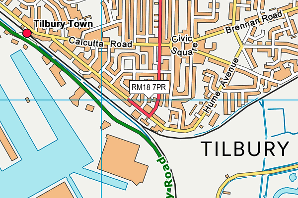 Map of TOTAL DYNAMICS LTD at district scale