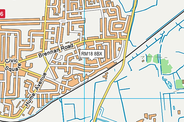 Map of DTD GROUNDWORKS LTD at district scale