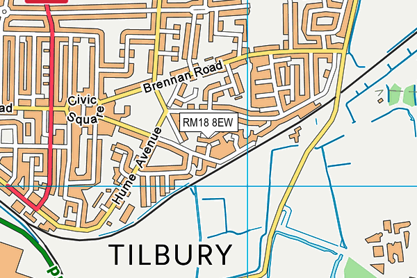 Map of TURBO STAR LTD at district scale