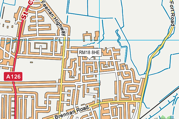 Map of 2CUZ BLD4U LTD at district scale