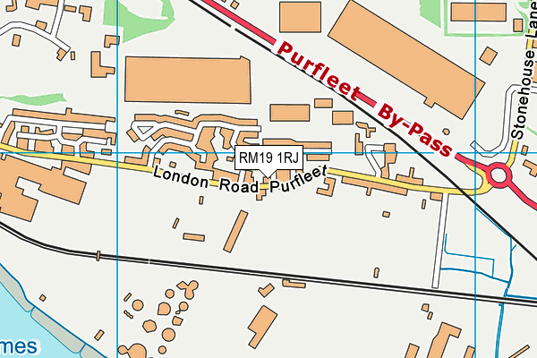 Map of EVERTON WRIGHT LIMITED at district scale