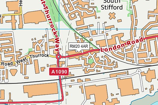 Map of BARNFIELD POINT LIMITED at district scale