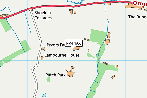 Map of MULTIYORK BUILDING SERVICES LTD at district scale