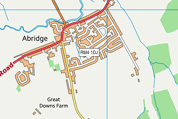 Map of THE LIMES FREEHOLD LTD at district scale