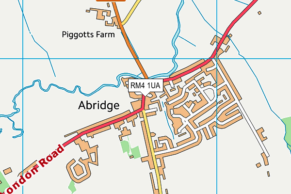 Map of ANDREW RODWAY LIMITED at district scale