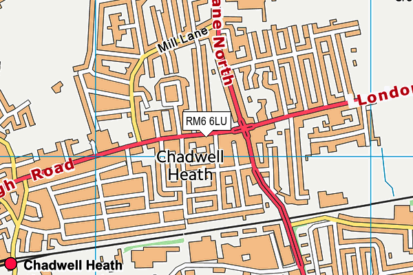 Map of H&F SCAFFOLDING LTD at district scale