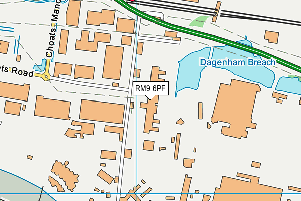 Ford Dagenham Site Map Rm9 6Pf Maps, Stats, And Open Data