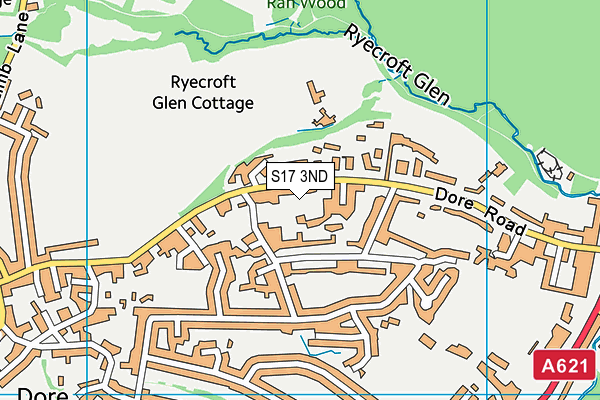 S17 3ND map - OS VectorMap District (Ordnance Survey)