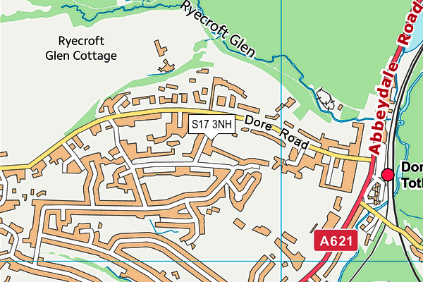 S17 3NH map - OS VectorMap District (Ordnance Survey)