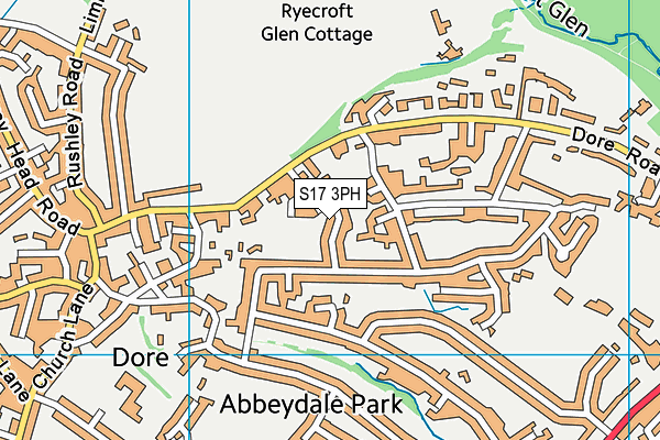 S17 3PH map - OS VectorMap District (Ordnance Survey)