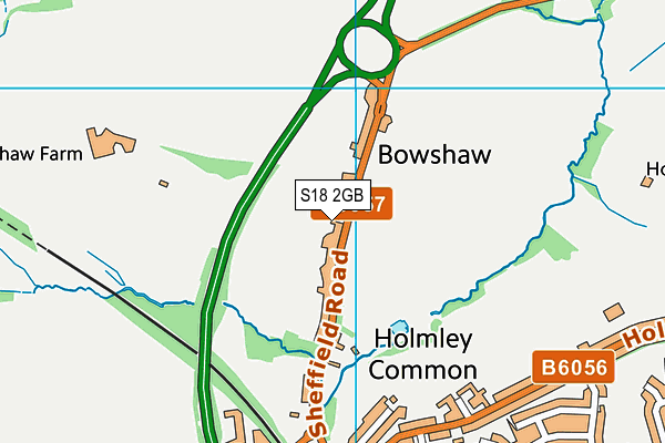 S18 2GB map - OS VectorMap District (Ordnance Survey)