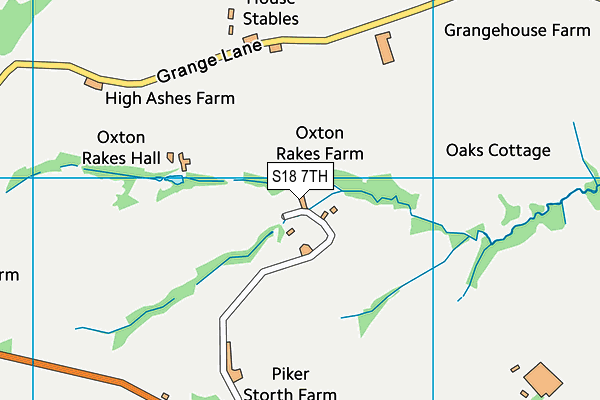S18 7TH map - OS VectorMap District (Ordnance Survey)