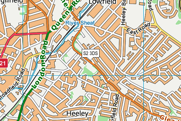 S2 3DS map - OS VectorMap District (Ordnance Survey)