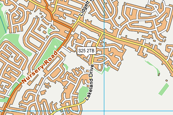 S25 2TB map - OS VectorMap District (Ordnance Survey)